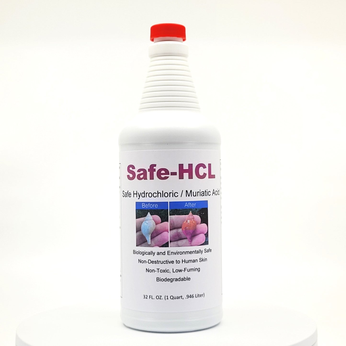 Biologically Safe Acid. No Personal Protective Equipment Needed